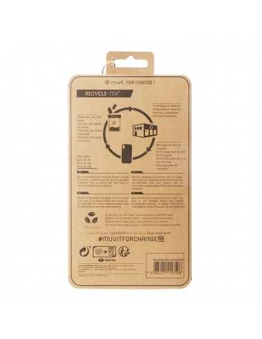 Funda muvit recycletek para apple iphone 13 pro max transparente
