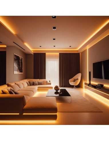 Tira led muvit io neon ip65 3000w 5m blanco calido