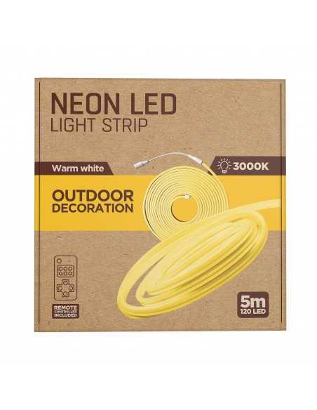 Tira led muvit io neon ip65 3000w 5m blanco calido Tira led muvit io neon ip65 3000w 5m blanco calido