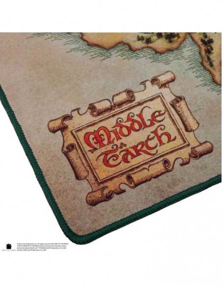 Alfombrilla escritorio cinereplicas el señor de los anillos mapa de la tierra media Alfombrilla escritorio cinereplicas el señor de los anillos mapa de la tierra media