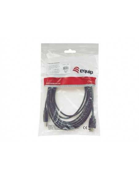 Cable usb 2.0 a usb tipo b equip 2m - macho - macho - negro Cable usb 2.0 a usb tipo b equip 2m - macho - macho - negro