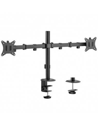 Soporte mesa equip vesa hasta 32 pulgadas 100x100 max 9kg doble pantalla