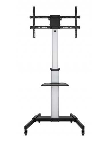 Soporte suelo con ruedas ewent vesa hasta 86 pulgadas 600x400mm max 50kg