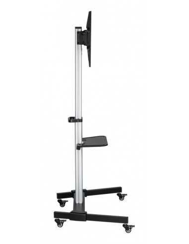 Soporte suelo con ruedas ewent vesa hasta 86 pulgadas 600x400mm max 50kg