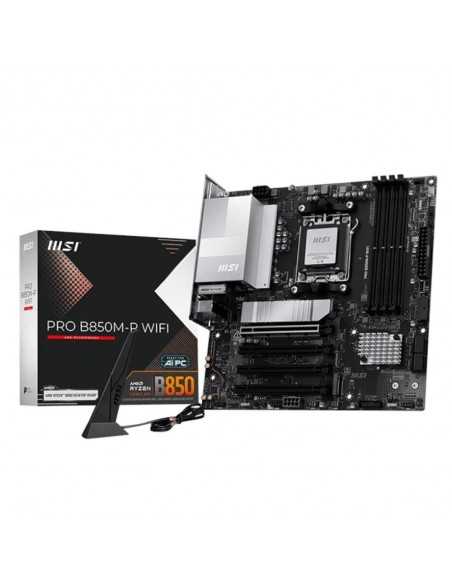 Placa base msi pro b850m - p wifi am5 matx - 4x ddr5
