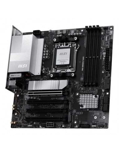 Placa base msi pro b850m - p wifi am5 matx - 4x ddr5