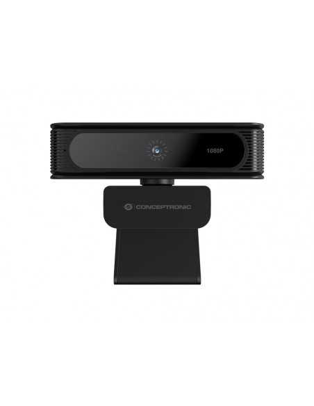 Webcam fhd conceptronic amdis 1080p usb reconocimiento facial windows hello 30fps angulo vision 80º Webcam fhd conceptronic amdis 1080p usb reconocimiento facial windows hello 30fps angulo vision 80º