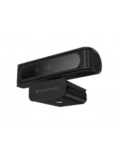 Webcam fhd conceptronic amdis 1080p usb reconocimiento facial windows hello 30fps angulo vision 80º