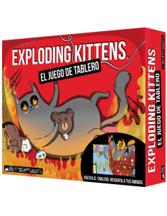 Juego de mesa exploding kittens: el juego de tablero