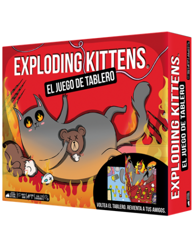 Juego de mesa exploding kittens: el juego de tablero