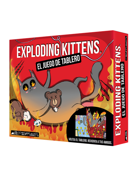 Juego de mesa exploding kittens: el juego de tablero
