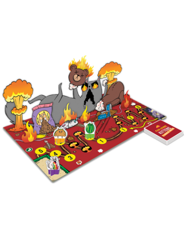 Juego de mesa exploding kittens: el juego de tablero
