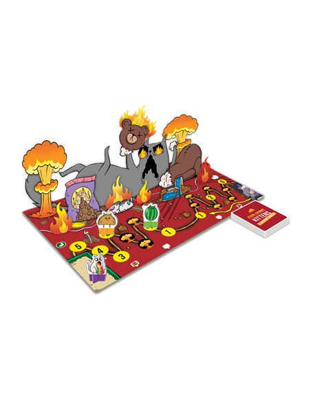 Juego de mesa exploding kittens: el juego de tablero Juego de mesa exploding kittens: el juego de tablero