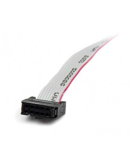 Adaptador startech header cabezal bracket serie serial rs232 a idc placa base perfil bajo 40cm Adaptador startech header cabezal bracket serie serial rs232 a idc placa base perfil bajo 40cm
