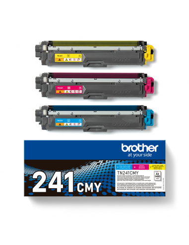 Pack toner brother tn241cmy