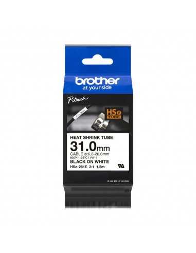 Cinta tubo brother hse261e para cables