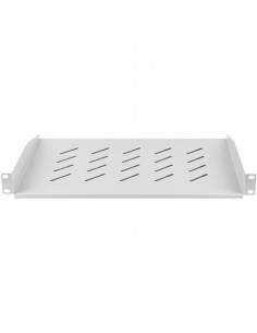 Bandeja fija lanberg 1u 483x315 mm hasta 20 kg rack de 19 gris