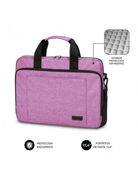 Maletin subblim air padding para portatil 15.6 pulgadas rosa