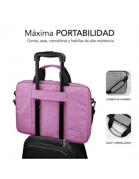 Maletin subblim air padding para portatil 15.6 pulgadas rosa Maletin subblim air padding para portatil 15.6 pulgadas rosa