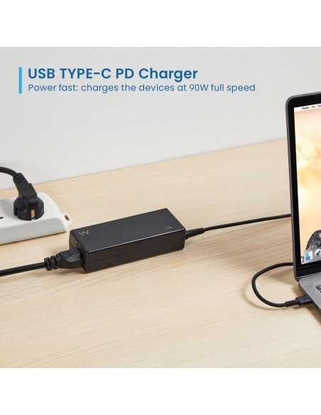 Cargador ewent ew3982 para portatil 90w Cargador ewent ew3982 para portatil 90w
