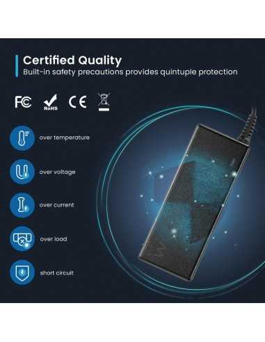 Cargador ewent ew3982 para portatil 90w