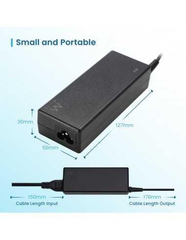 Cargador ewent ew3982 para portatil 90w