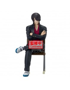 Figura banpresto gintama mr.ginpachi's zany class desk figure shinsuke takasugi
