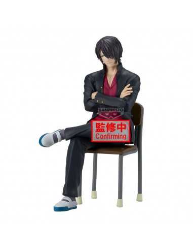 Figura banpresto gintama mr.ginpachi's zany class desk figure shinsuke takasugi