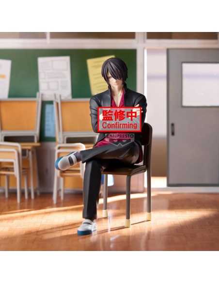 Figura banpresto gintama mr.ginpachi's zany class desk figure shinsuke takasugi Figura banpresto gintama mr.ginpachi's zany class desk figure shinsuke takasugi