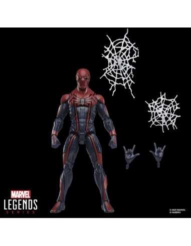 Figura hasbro marvel legends series gamerverse spider - man peter parker velocity suit