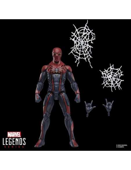 Figura hasbro marvel legends series gamerverse spider - man peter parker velocity suit
