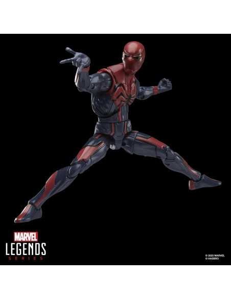 Figura hasbro marvel legends series gamerverse spider - man peter parker velocity suit