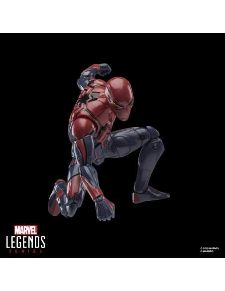Figura hasbro marvel legends series gamerverse spider - man peter parker velocity suit