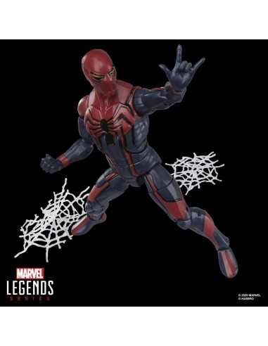 Figura hasbro marvel legends series gamerverse spider - man peter parker velocity suit