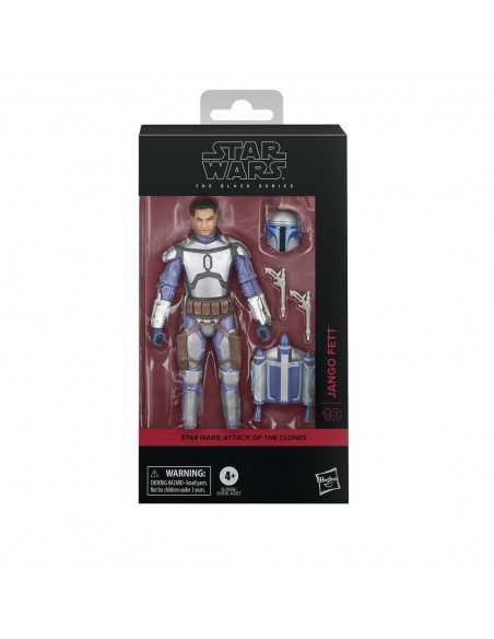Figura hasbro star wars the black series attack of the clones jango fett