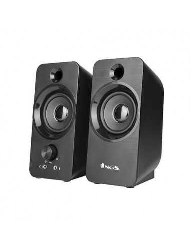 Altavoz para pc ngs sb 350 - 12w - usb - jack 3.5mm
