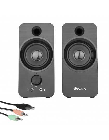 Altavoz para pc ngs sb 350 - 12w - usb - jack 3.5mm Altavoz para pc ngs sb 350 - 12w - usb - jack 3.5mm
