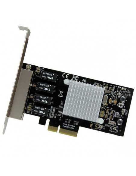 Tarjeta red startech ethernet gigabit 1000 4 port rj45 pcie Tarjeta red startech ethernet gigabit 1000 4 port rj45 pcie