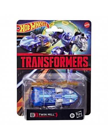 Coche hot wheels transformers twin mill