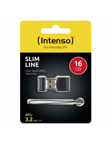 Memoria usb 3.2 intenso slim line 16gb