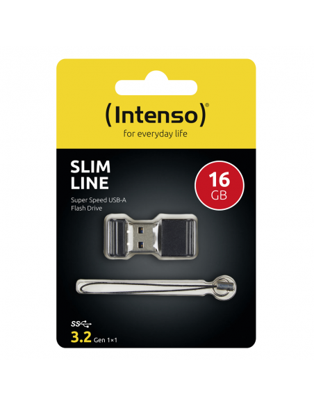 Memoria usb 3.2 intenso slim line 16gb