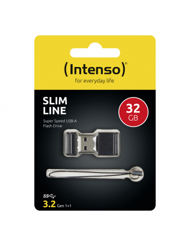 Memoria usb 3.2 intenso slim line 32gb