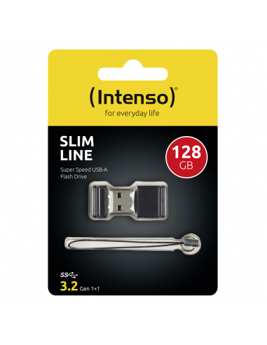Memoria usb 3.2 intenso slim line 128gb