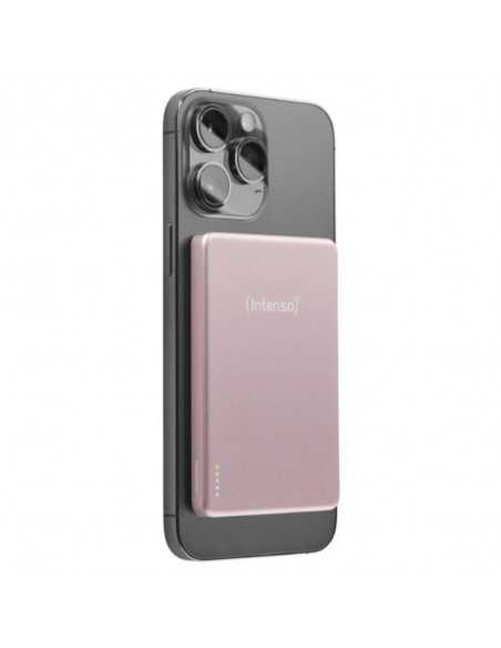 Powerbank intenso mw10000 magsafe rosado magnetico