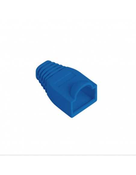 Funda protectora lanberg plb - 1000 - b para conector rj45 pack de 100 unidades azul Funda protectora lanberg plb - 1000 - b para conector rj45 pack de 100 unidades azul