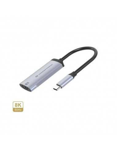 Adaptador usb tipo c a hdmi 8k conceptronic 8k 15cm - macho - hembra