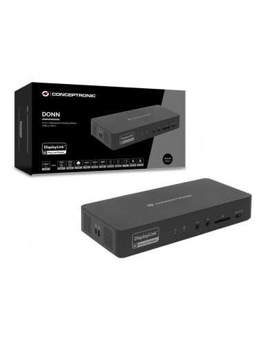 Docking station conceptronic donn31b 17 en 1