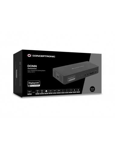 Docking station conceptronic donn31b 17 en 1
