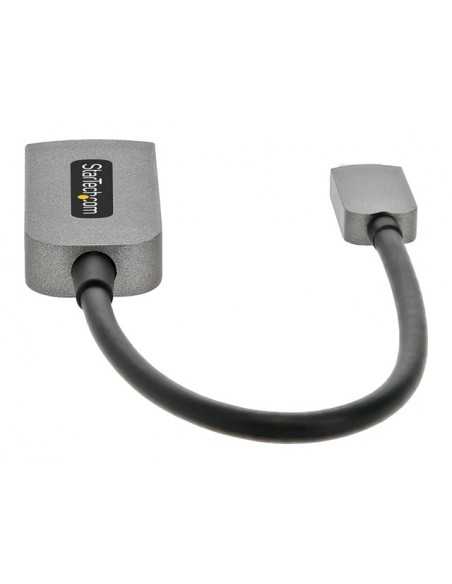 Adaptador usb tipo c a hdmi 4k uhd startech 13cm - macho - hembra - gris Adaptador usb tipo c a hdmi 4k uhd startech 13cm - macho - hembra - gris