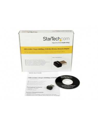 Adaptador de red usb 2.0 startech usb300wn2x2c
